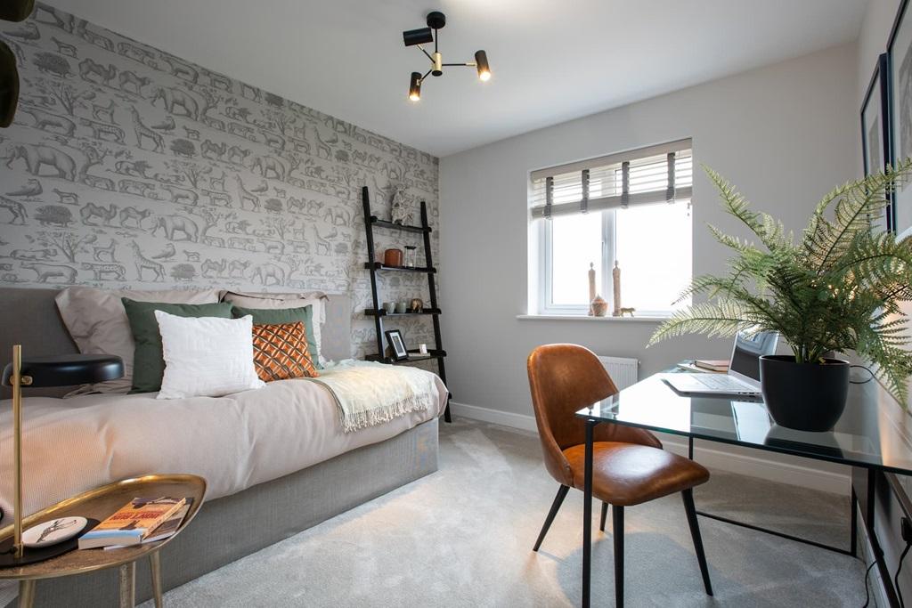 Bedroom 5 would make a great playroom