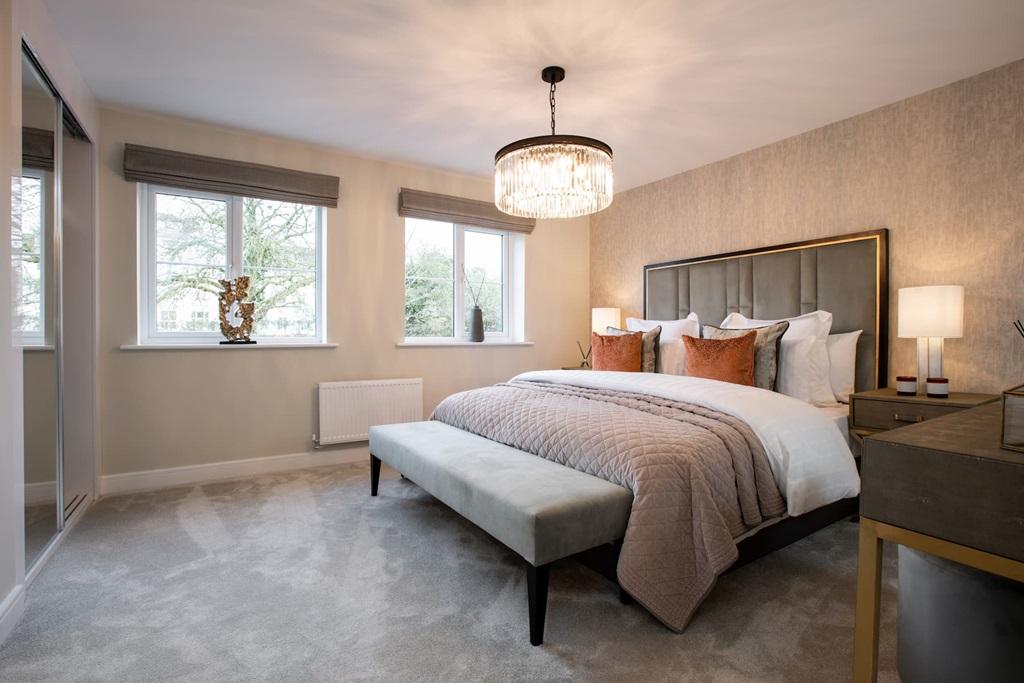 The large spacious second double bedroom,...