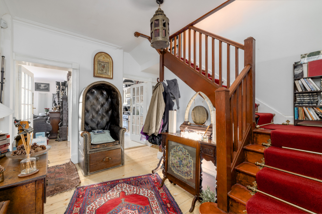 Stairway + Lower Ground Hall