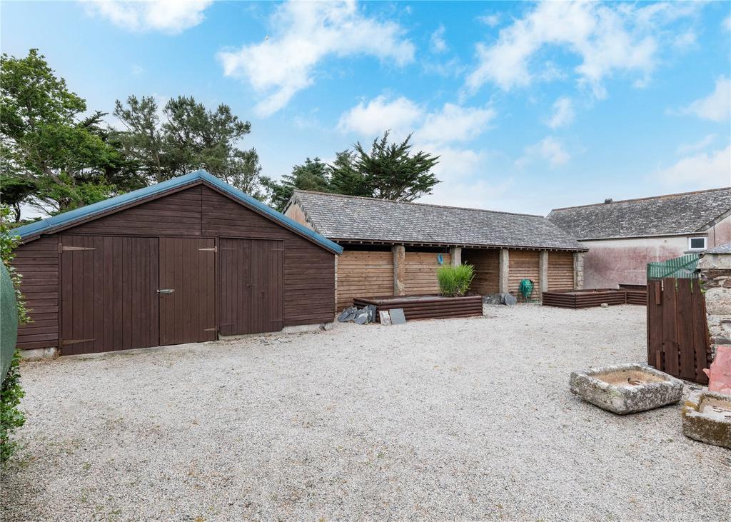 Garage and Barn