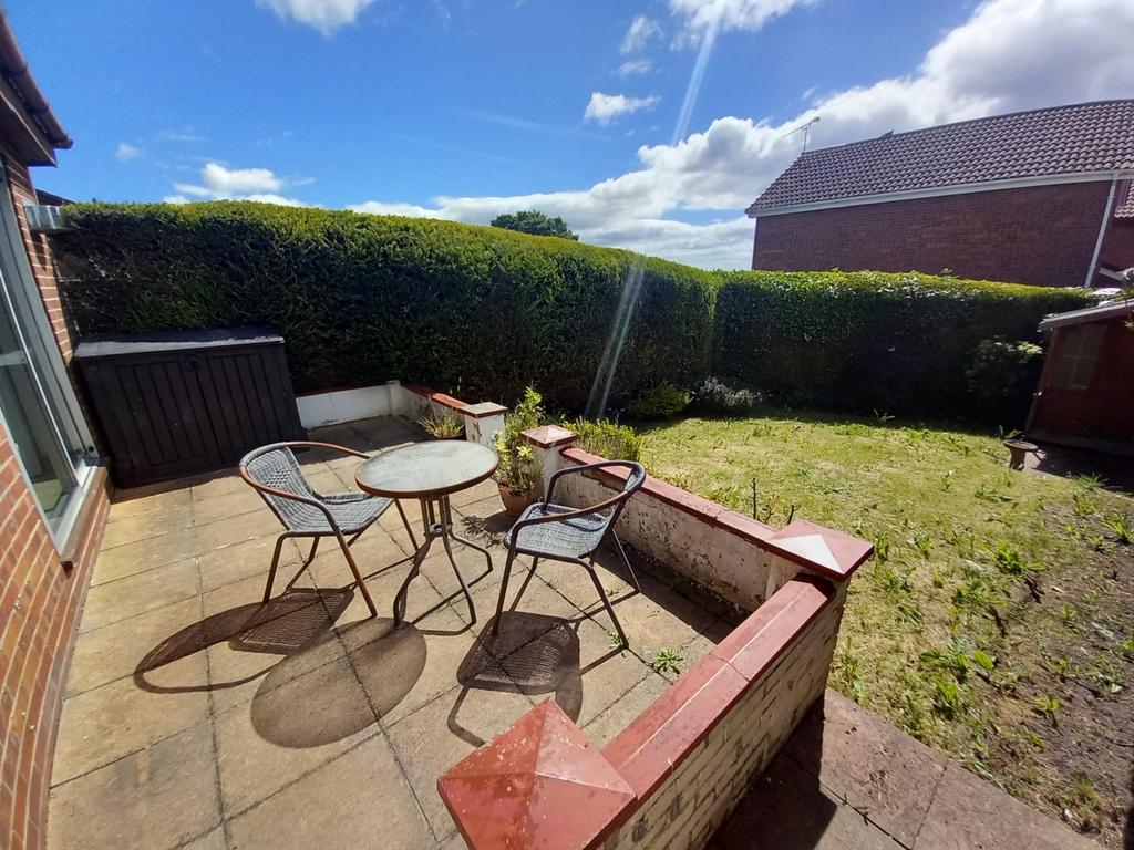 Rear garden