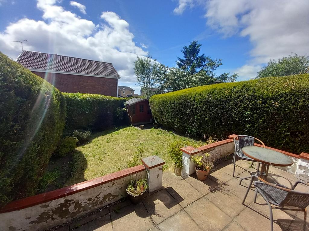 Rear garden
