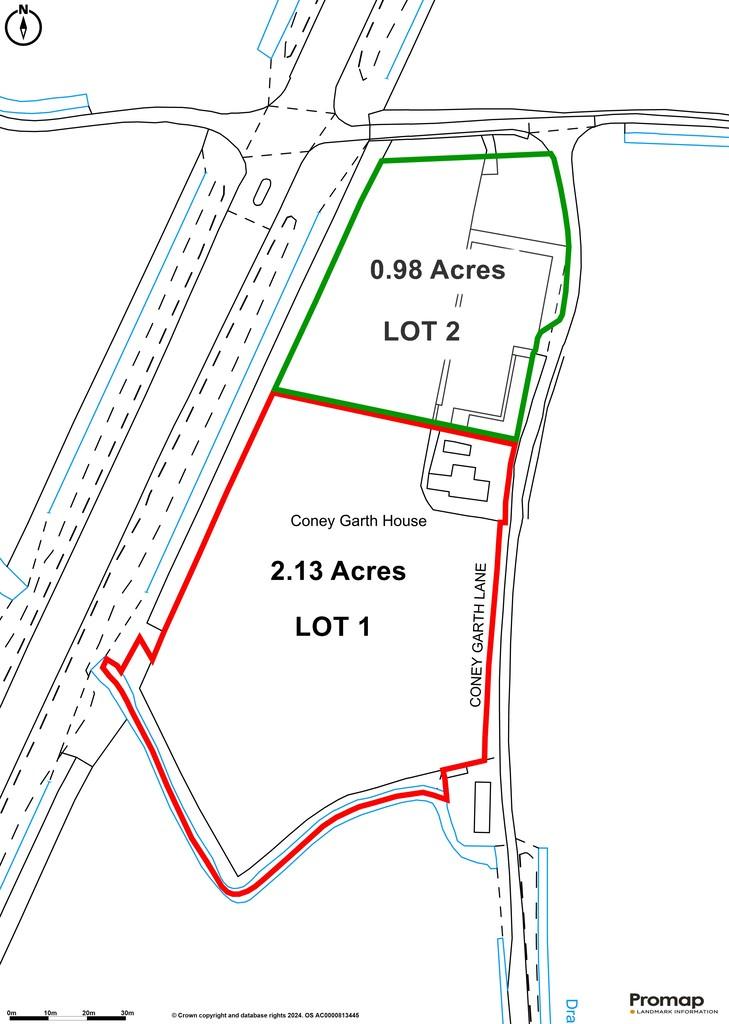 Split of Lot 1 and Lot 2