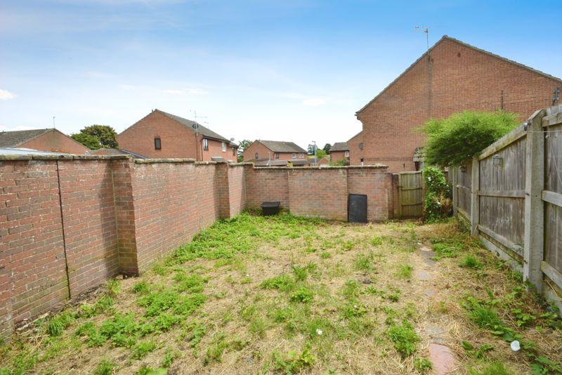 Garden from sheds