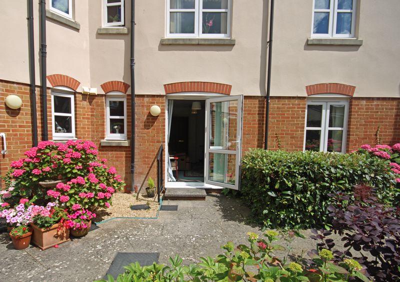 Door to courtyard