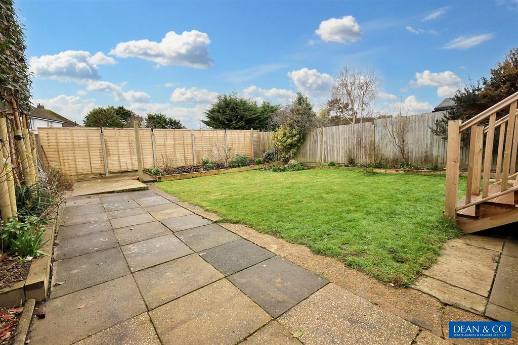 Rear garden