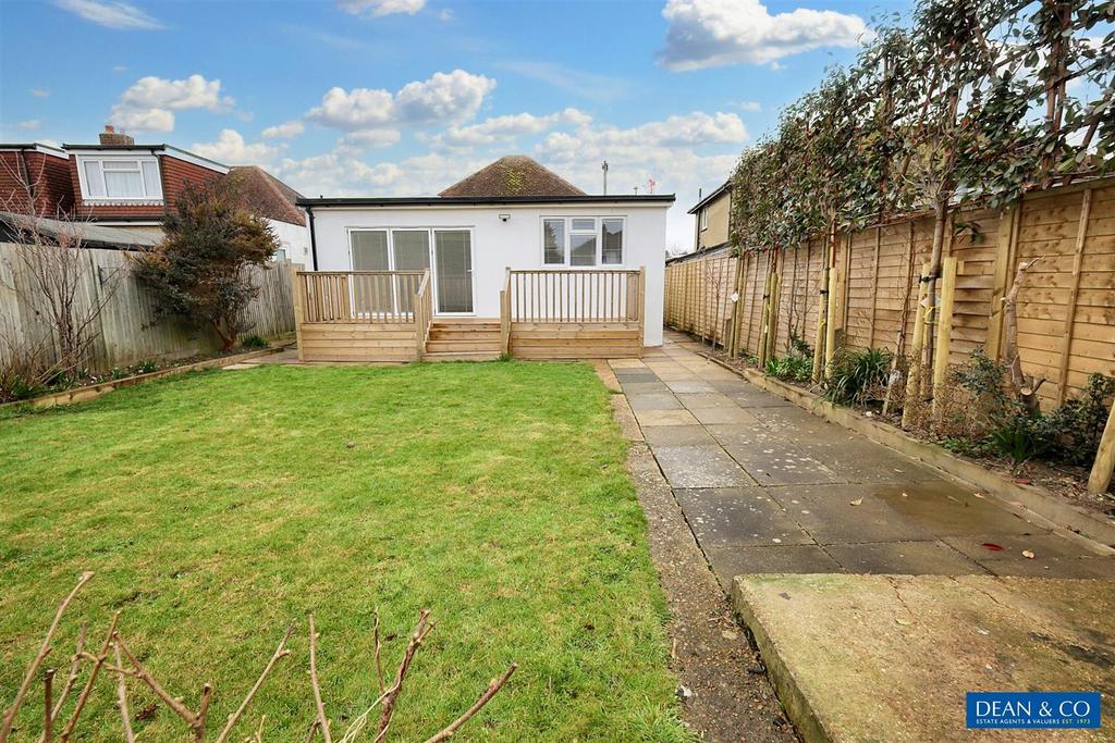 Rear garden