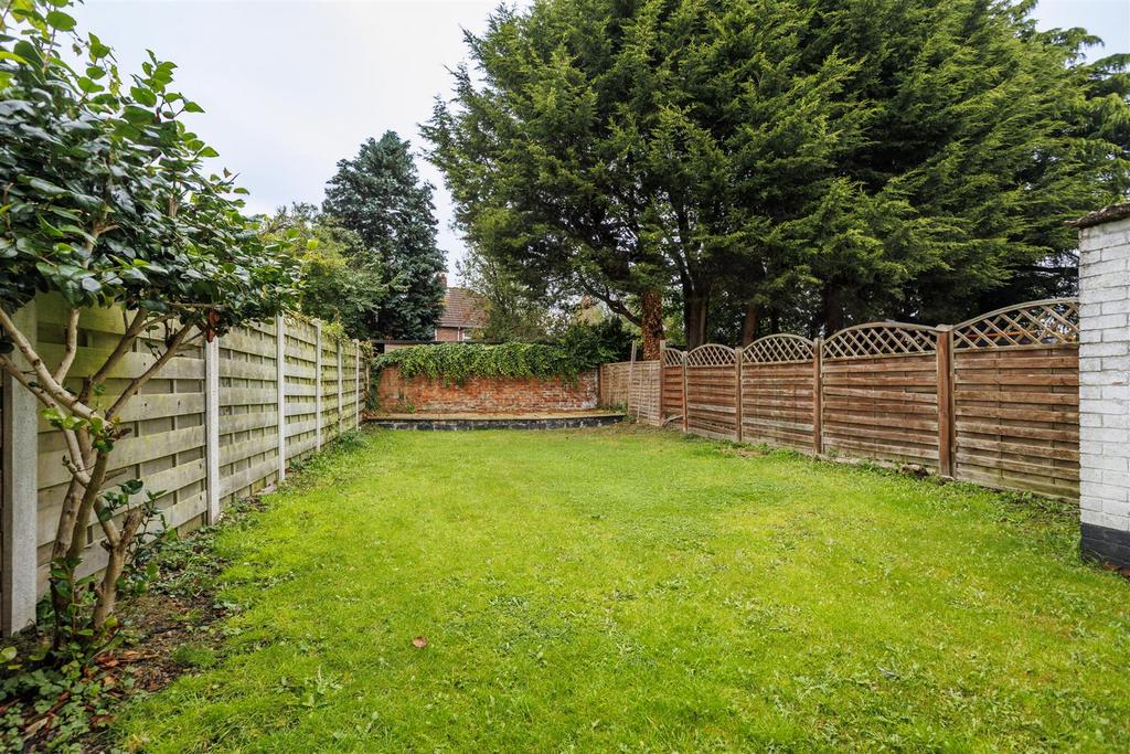 Rear garden