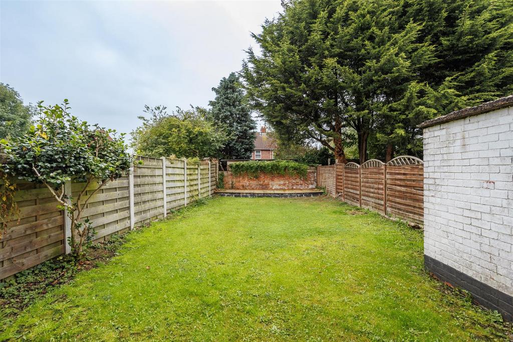 Rear garden