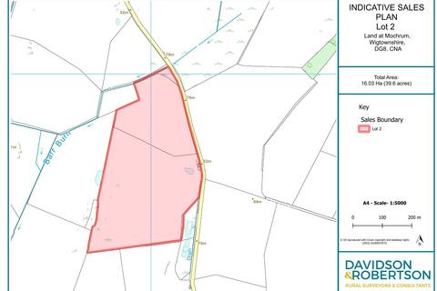 Land for sale, Mochrum, Kircowan, Wigtownshire, DG8