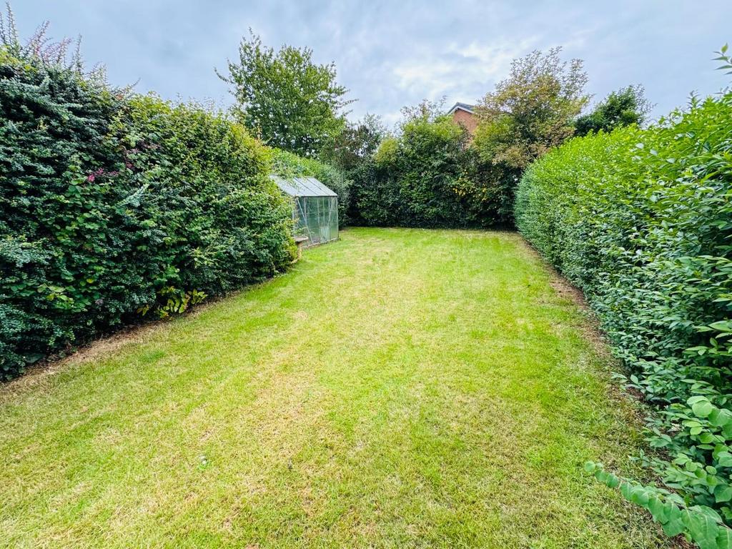 Rear garden