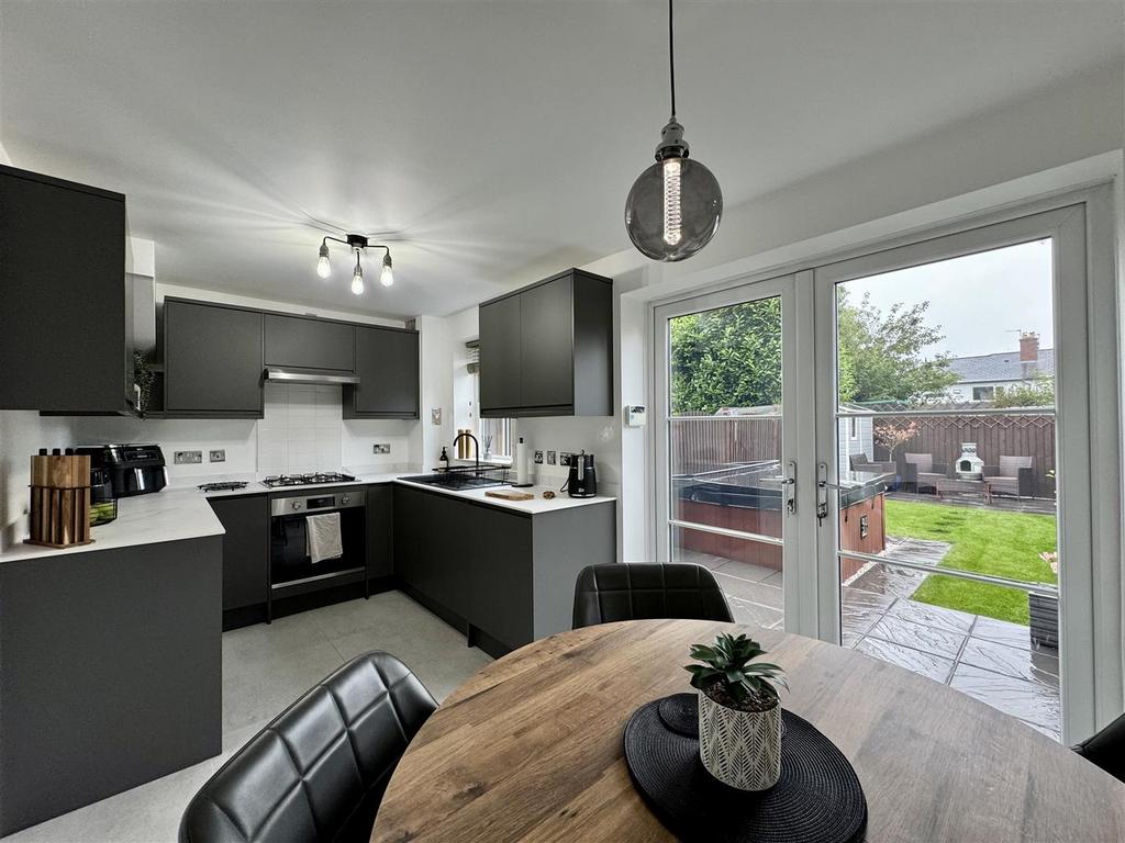 Kitchen Through Dining Space