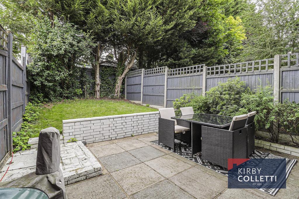 Rear garden