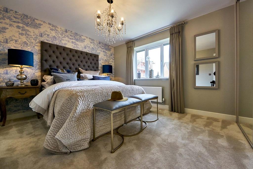 Create a cosy sanctuary in the main bedroom