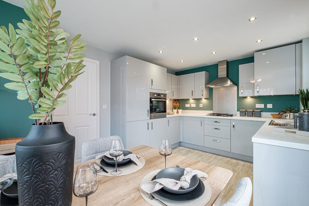 Interior view of the kitchen in our 3 bed...