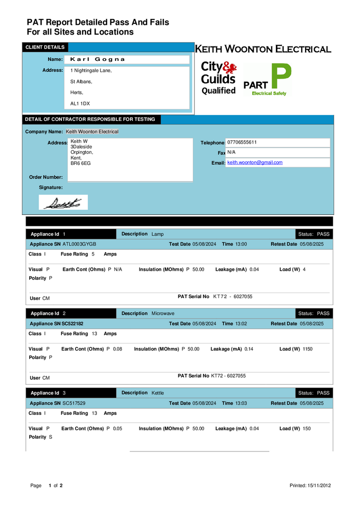 EPC Certificate
