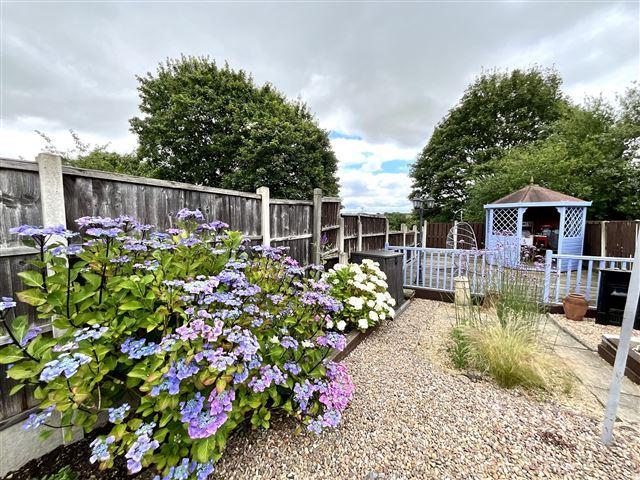 Rear garden