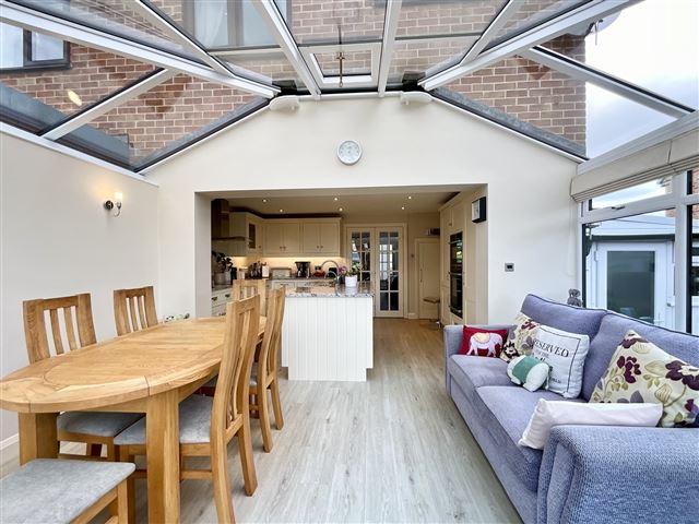 Kitchen/living/dining space
