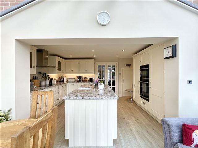 Kitchen/living/dining space