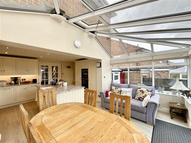 Kitchen/living/dining space