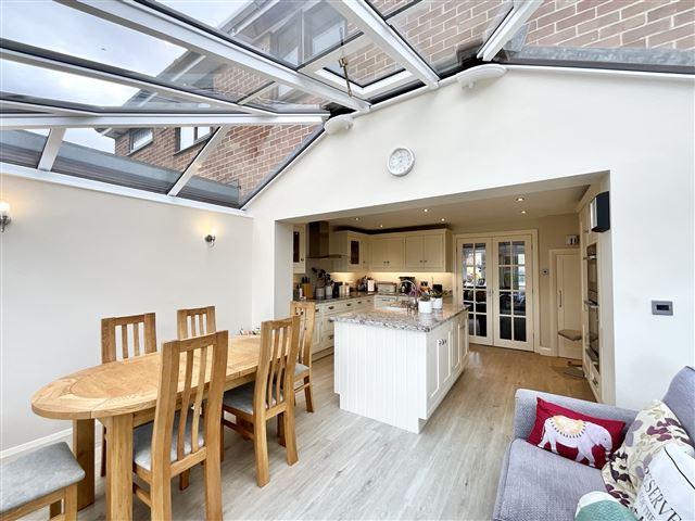 Kitchen/living/dining space