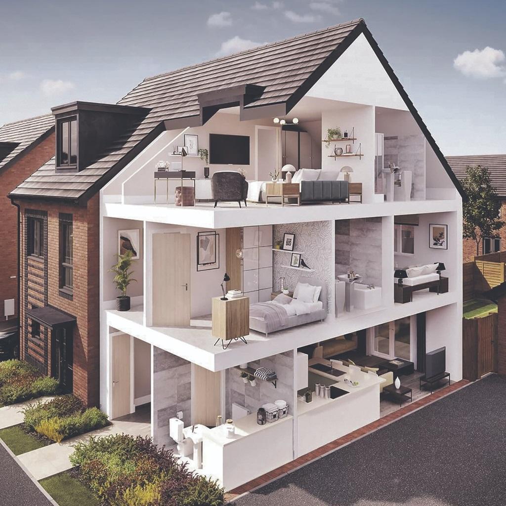 We've opened up the Harrton so you can see inside