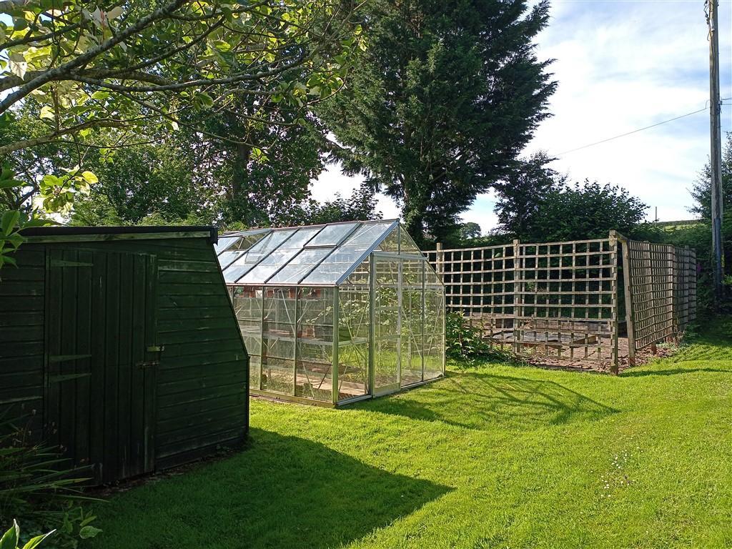 Shed, Greenhouse And Raised Beds