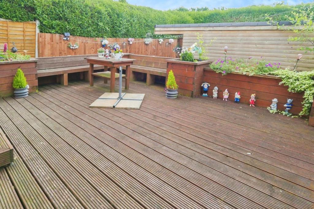 Rear garden