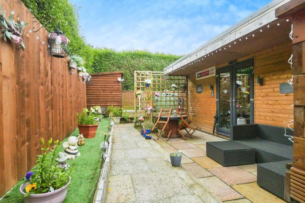Rear garden