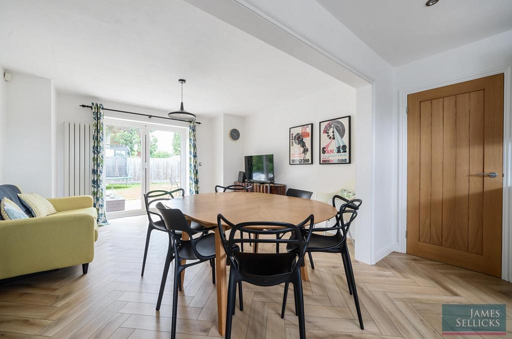 Dining and living area