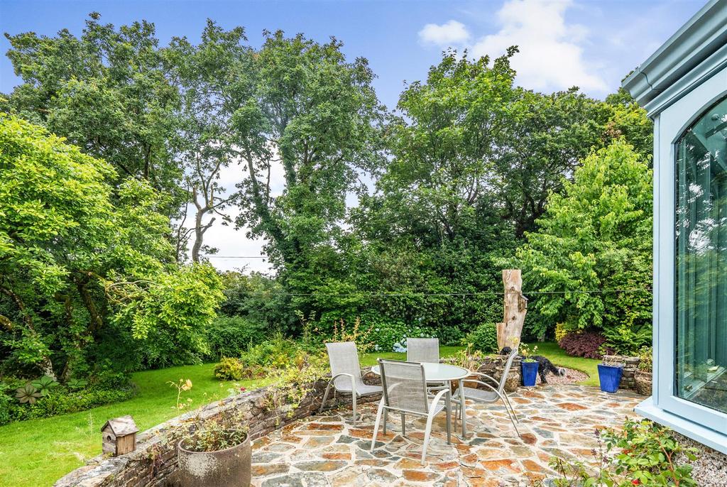 Terrace Overlooking Garden