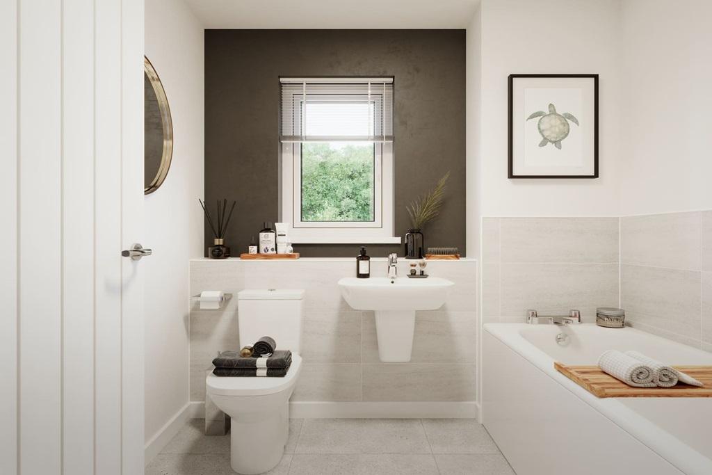 Energy efficient family bathroom