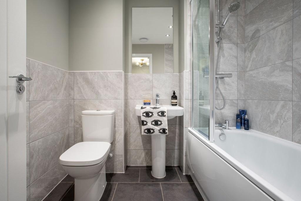 A Taylor Wimpey bathroom is easy to clean