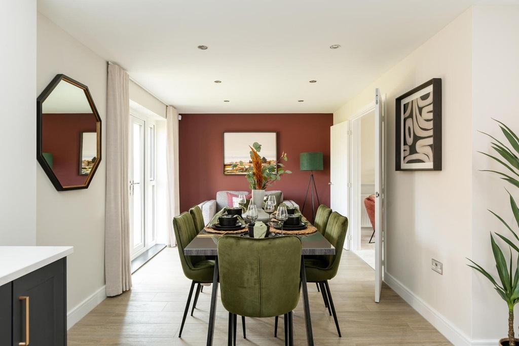 Large open plan kitchen/dining area is the hub...