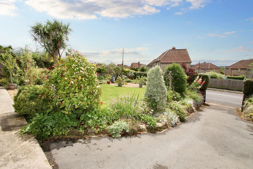 Front garden and parking