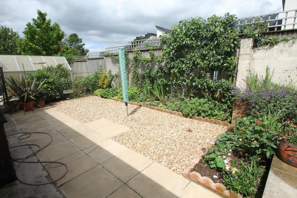 Rear garden and patio