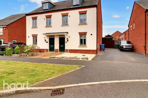 3 bedroom semi-detached house for sale, Kirby Street, Kettering, Barton Seagrave, NN15