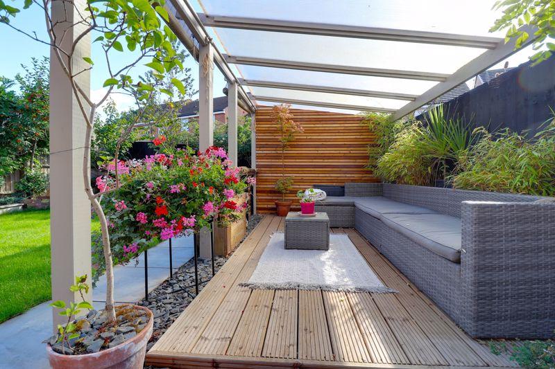 Covered Seating Area