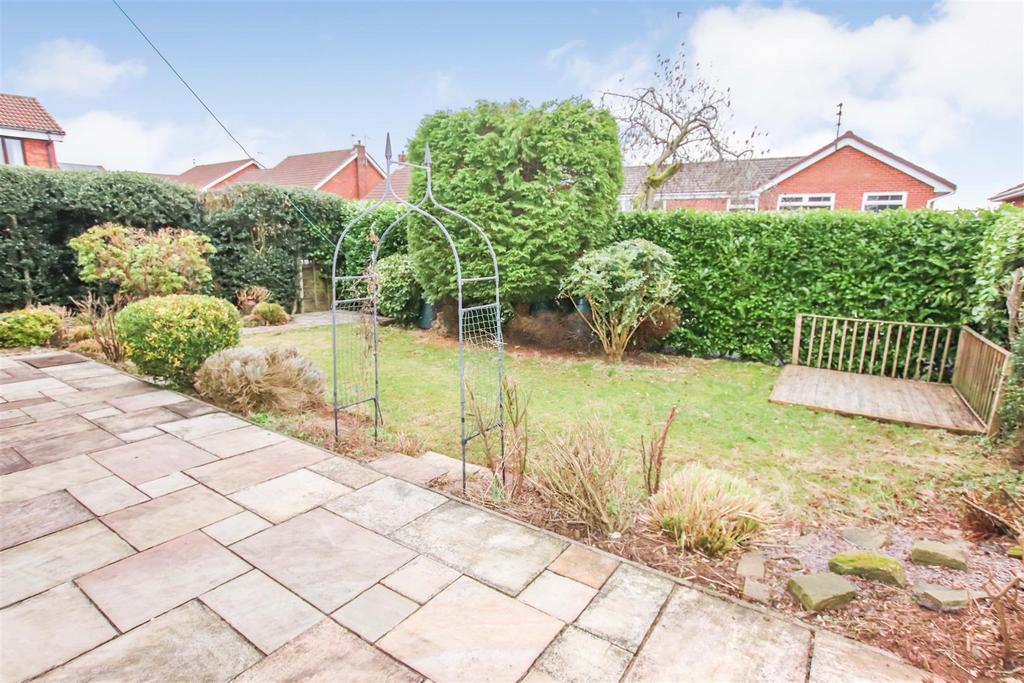 Rear garden