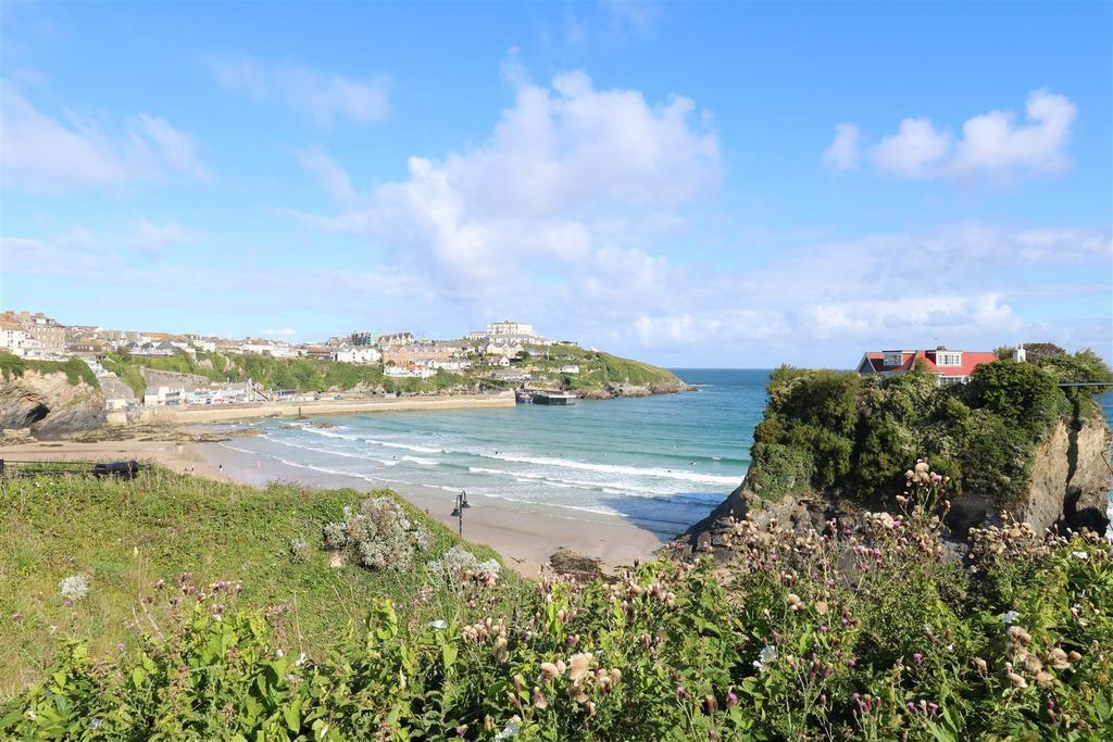 View from Nearby Towan Beach Cliff Top