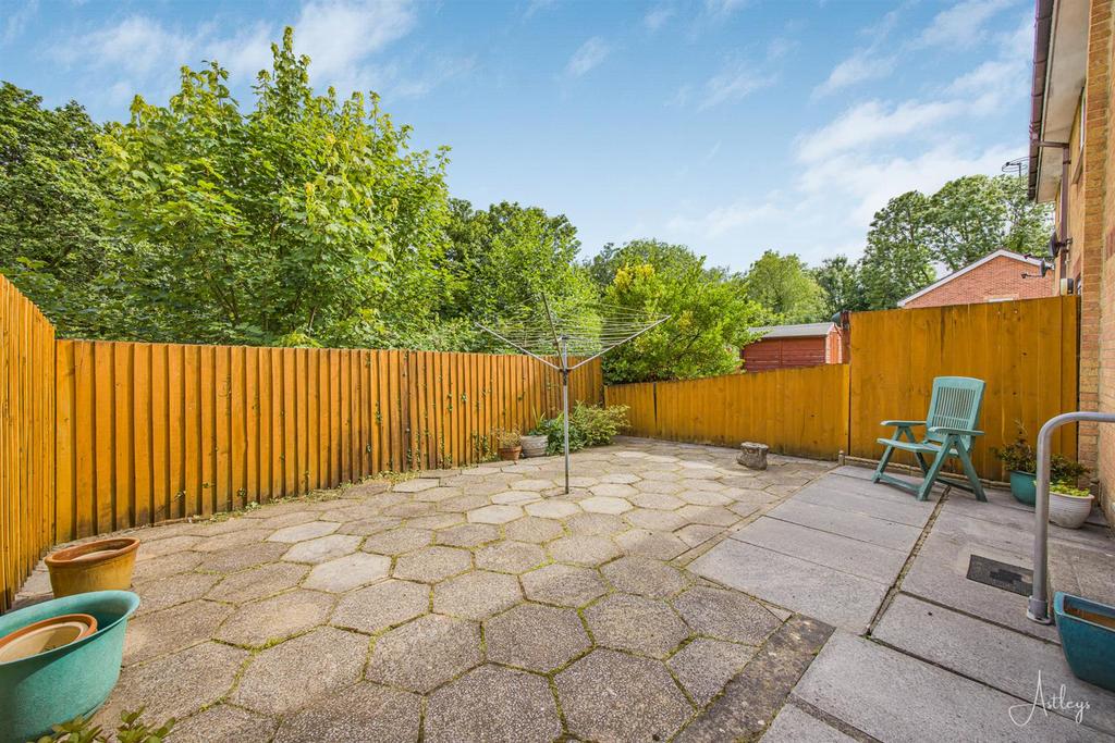 Rear garden