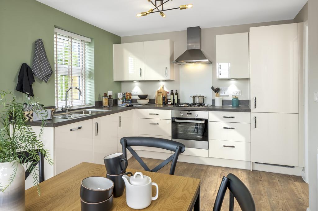 Kitchen with table and chairs