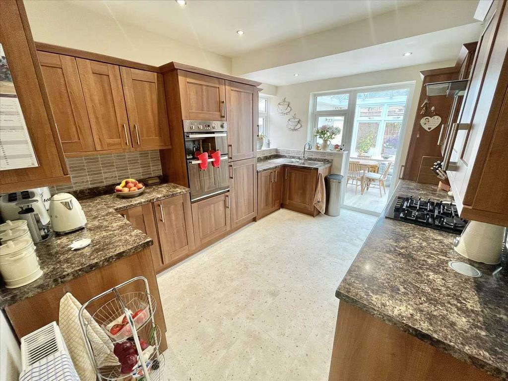 Extended kitchen