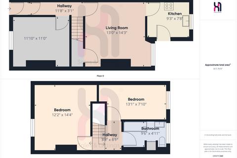 2 bedroom terraced house for sale, Sandringham Road, Darwen, BB3