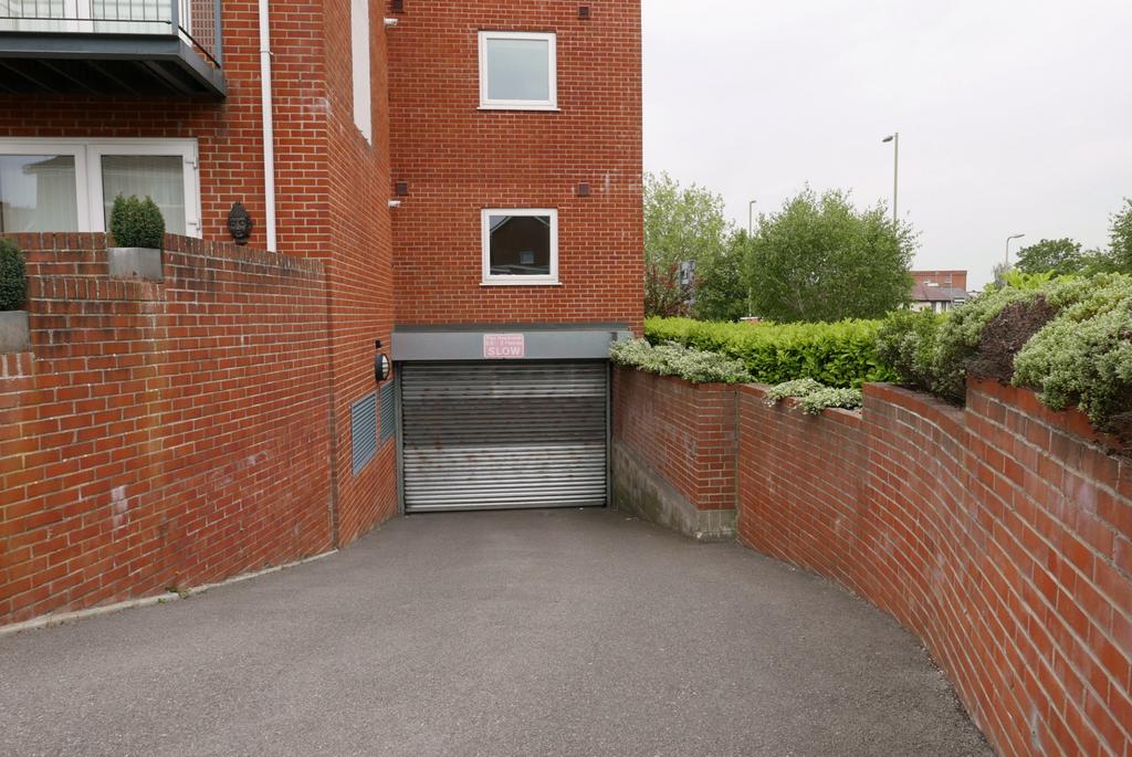 Entrance to underground car park