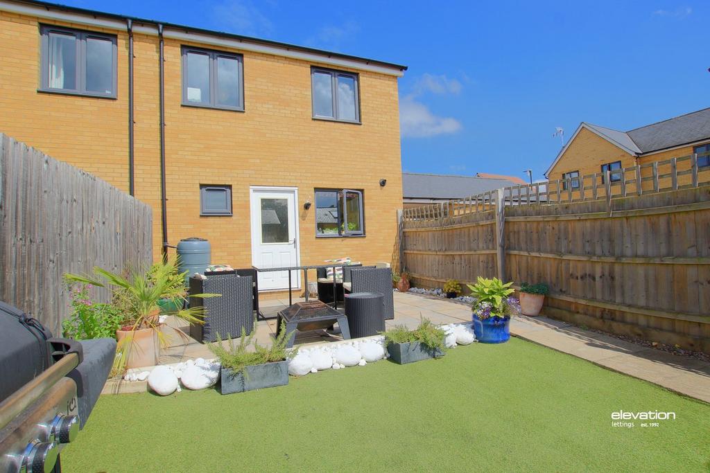 Rear garden