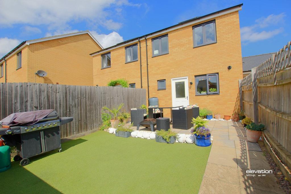Rear garden