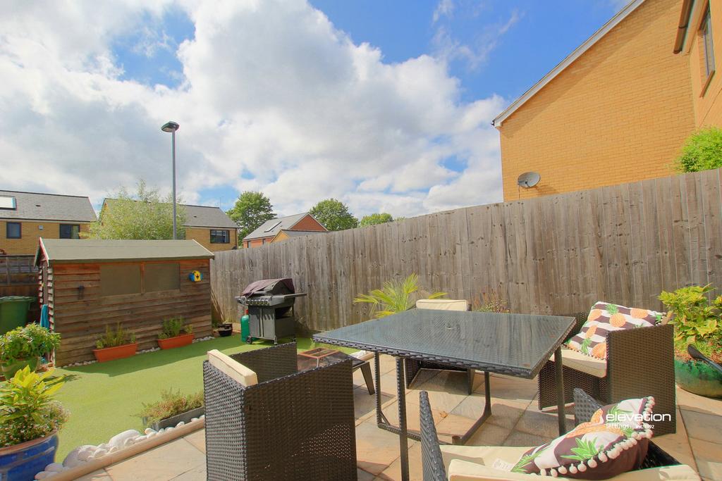 Rear garden