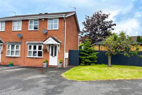 2 bedroom semi-detached house for sale, Jacks Walk, Hugglescote, Coalville, LE67 2XA