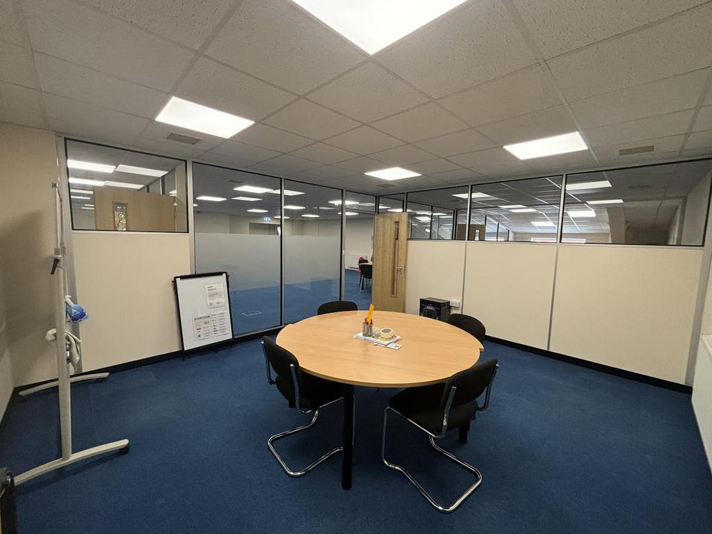 Partitioned office